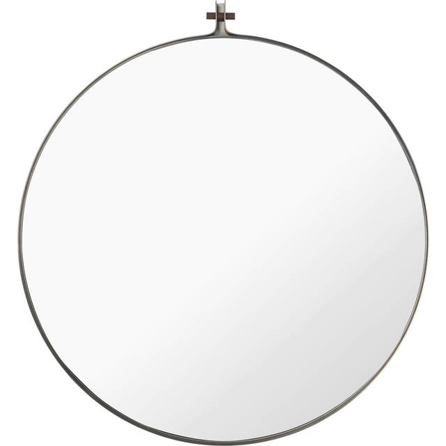 Kristina Dam Studio Dowel mirror Stainless steel Ø70 cm
