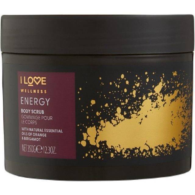 Wellness Body Scrub - Energy by I Love Cosmetics for Women - 12.3 oz Body Scrub