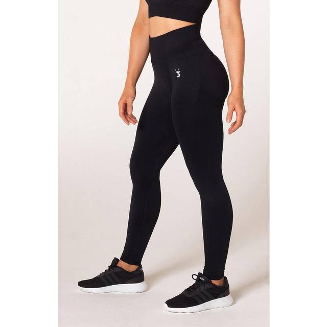 Define Seamless Scrunch Leggings - Black - XS