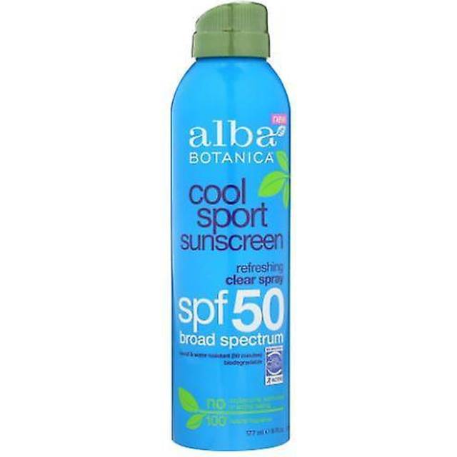 Alba Botanica Cool Sport Sunscreen Refreshing Clear Spray SPF 50 6 fl oz