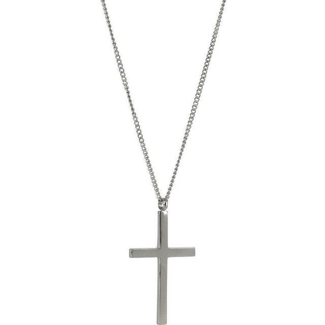 AROCK - CROSS Long Halsband Stål
