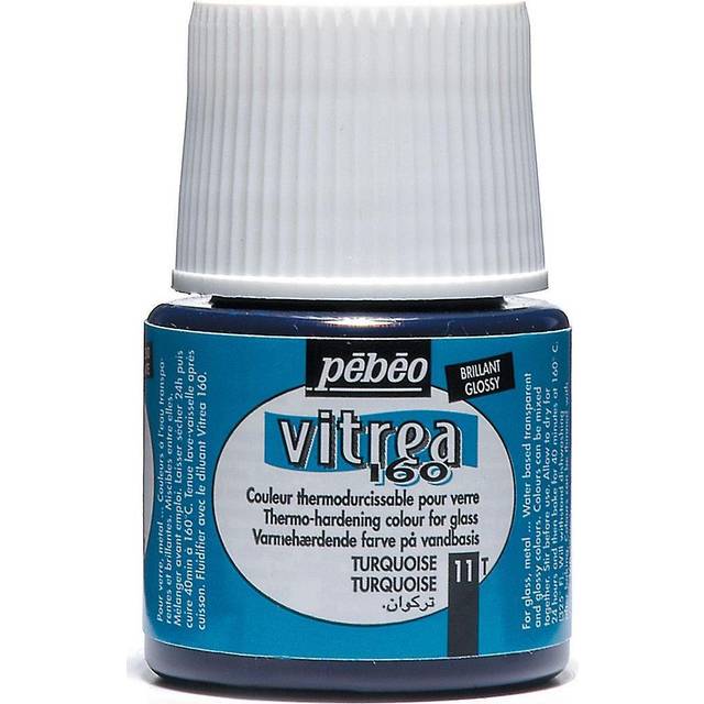 Pebeo Vitrea 160 Discovery Glossy 45ml Turquoise