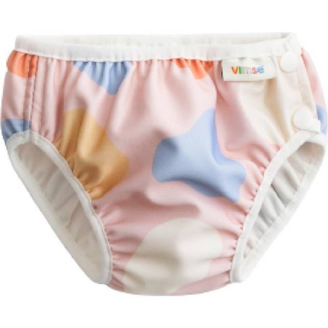 Vimse Swim Diaper Pink Shapes
