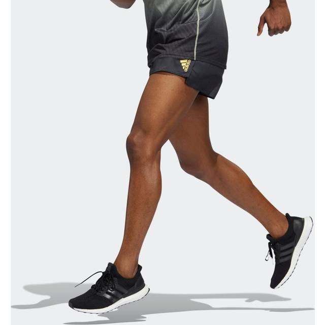 adidas Adizero Engineered Split Shorts 'Grey' - grey