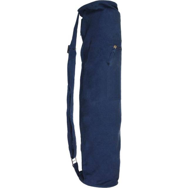 (One Size, Blue) Yoga-Mad Jute Yoga Mat Bag