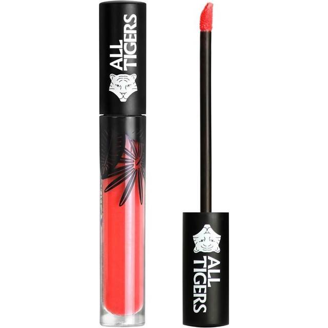 All Tigers All Tigers Make-up Læber Liquid Lipstick No. 701 Glossy Coral 8 ml