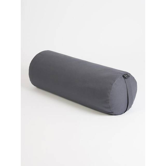 (Grey) Yoga Studio EU Organic Buckwheat Bolster