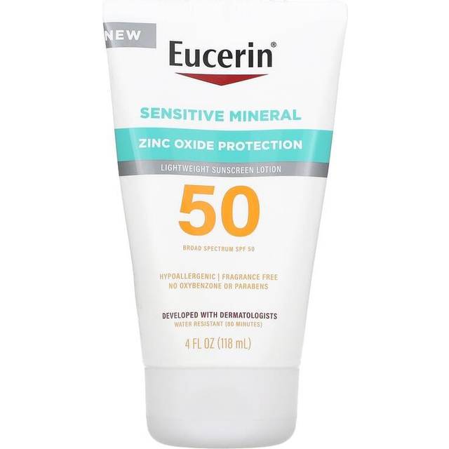 Eucerin Sun Sensitive Mineral Sunscreen SPF 50 Lotion 4 fl oz