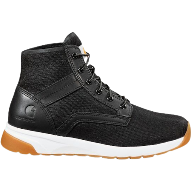 "Carhartt mens Force 5"""""""" Lightweight Sneaker Nano Comp Toe Ankle Boot  Black Textile  11.5 Wide US"