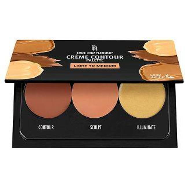 Black Radiance, True Complexion, Creme Contour Palette, 8322 Light To Medium, 0.26 oz (7.5 g)