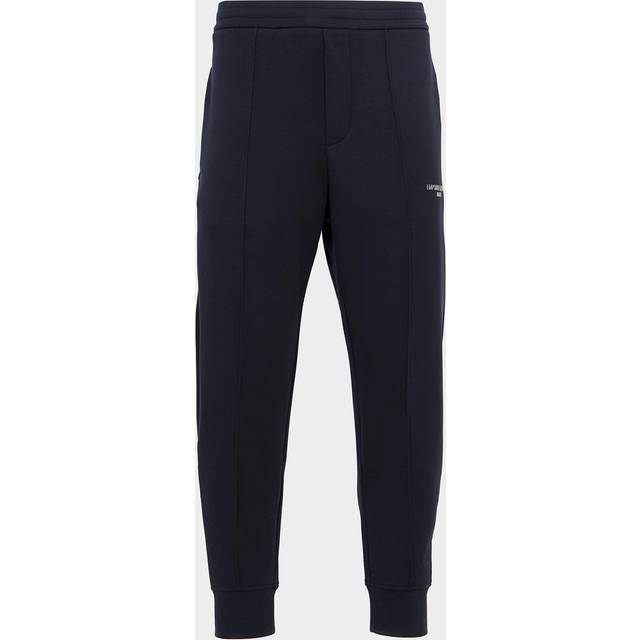 Emporio Armani, Sweatpants, male, Black, XS, Comfortable and Stylish Joggers