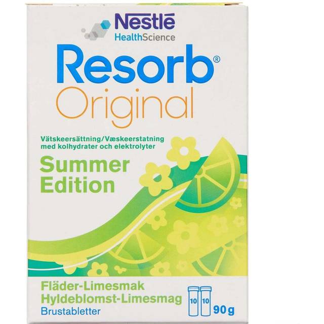 Resorb Original Brustablett Fläder-Lime 20st