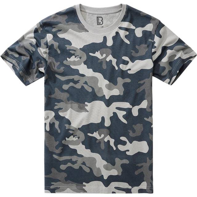 Brandit T-shirt - Kids T-Shirt - 122/128 170/176 - f&#xF6;r barn - woodland