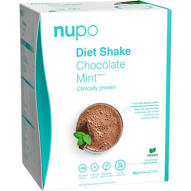 Nupo Diet Shake Chocolate Mint Vegan - 320 g