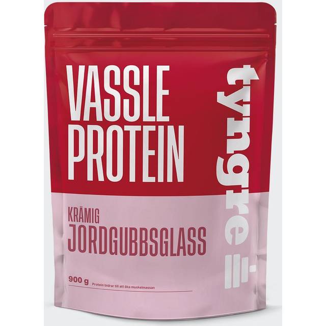 Tyngre Vassle Krämig Jordgubbsglass, 900g