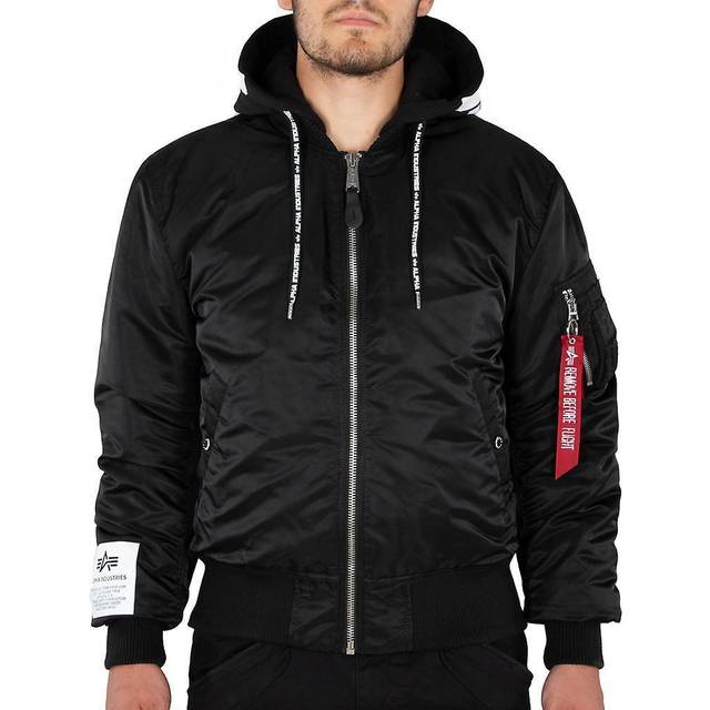 Jacket Alpha Industries MA-1 ZHP Black XL (XL)