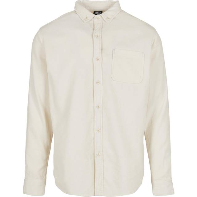 Urban Classics Hemd Corduroy Shirt Whitesand
