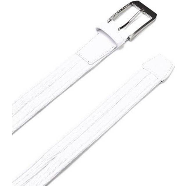 "Under Armour Braided Belt - White White / 38"""