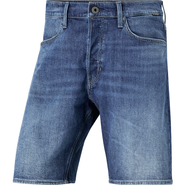 G-STAR RAW, Trippel-jeansshorts för män, Blau (solbleknat flygvapnet blå förstörd C967-c948), 31W