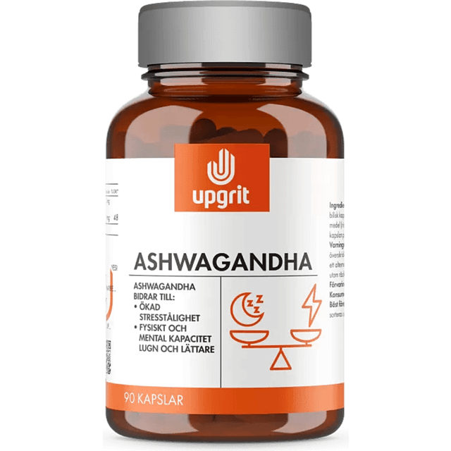 Upgrit Ashwagandha 60 kapslar