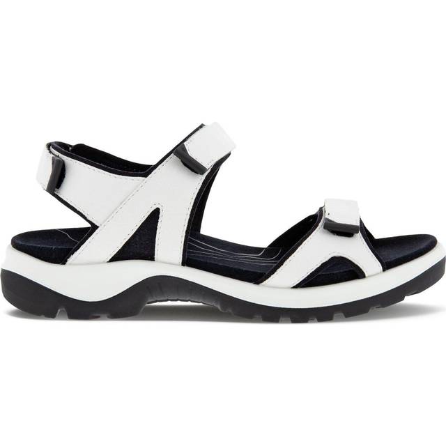 ECCO Offroad - Women's Leather Hiking Sandal - White - Size: 5-5.5 (EU 38)