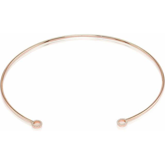 SIF JAKOBS N0066-CZ-RG - Necklace Dam (43CM)