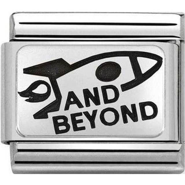 Nomination CLASSIC Silvershine And Beyond Rocket Ship Charm 330109/25