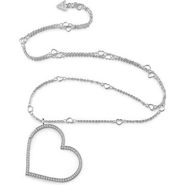Guess Silver Necklace UBN28009