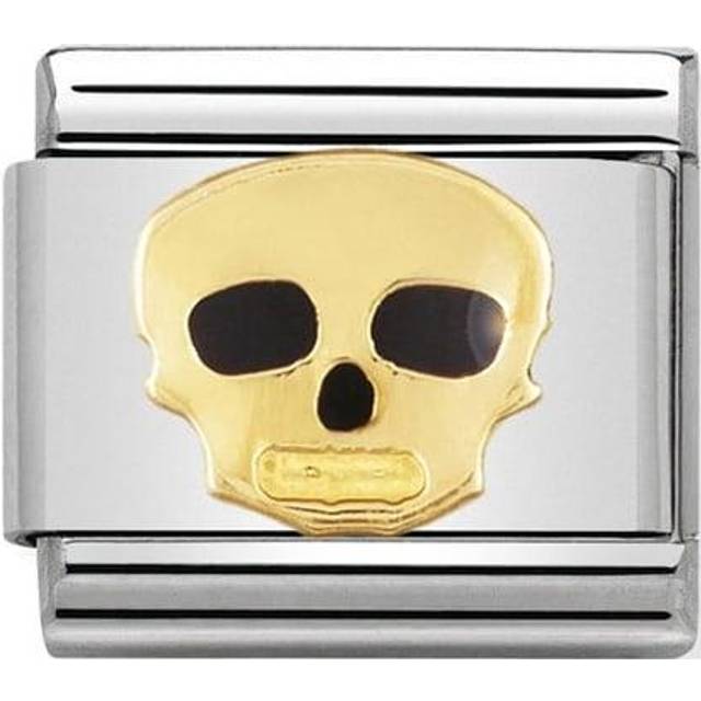 Nomination Skull Charm - Gold