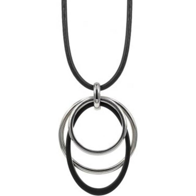 Astrid & Agnes - BONITA Kort Halsband Stål