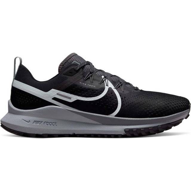 Nike React Pegasus 4, dam trail löparskor svart/Aura-Dark Grey-Wolf Grey, 43 EU, Black Aura Mörkgrå varggrå, 43 EU