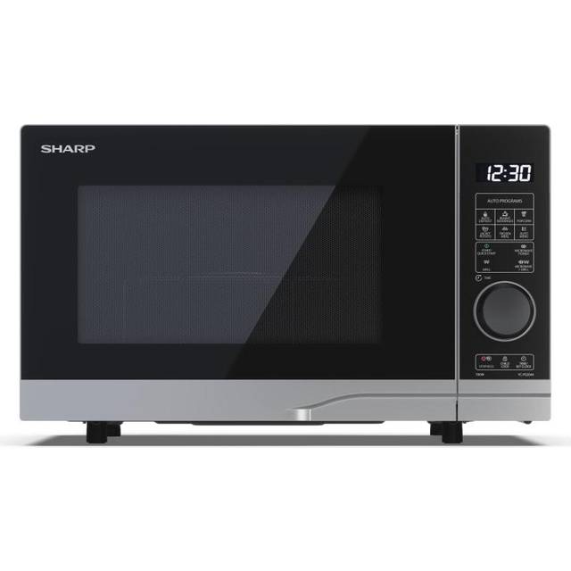 Sharp YC-PG204AE-S Mikrovågsugn Silver 700 W