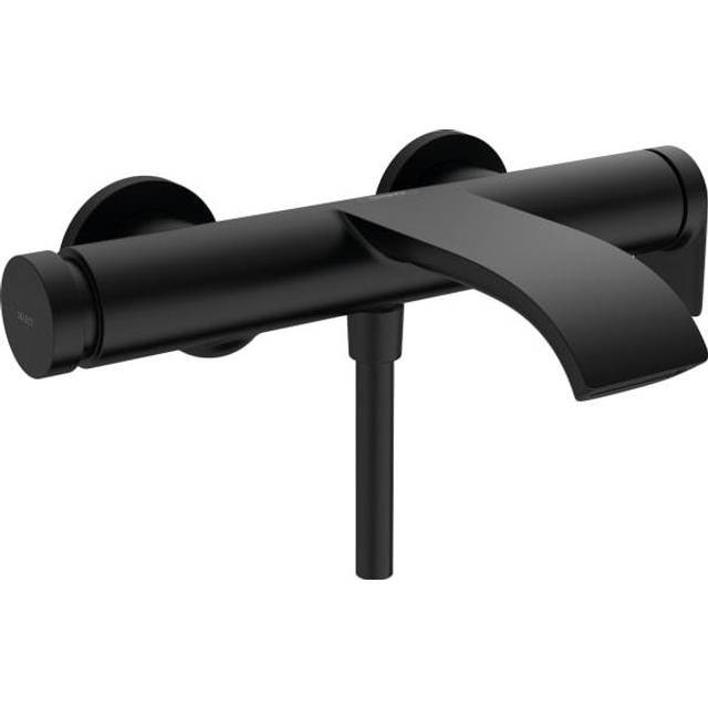Hansgrohe Vivenis Matt Black Single Lever Bath Mixer for Exposed Insta