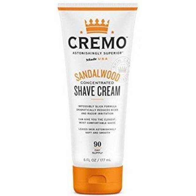 Cremo Astonishingly Superior Shave Cream, Sandlewood 6fl oz