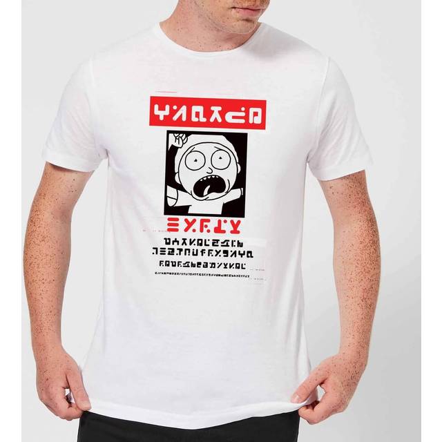 Rick and Morty Wanted Morty Women's T-Shirt - White - M
