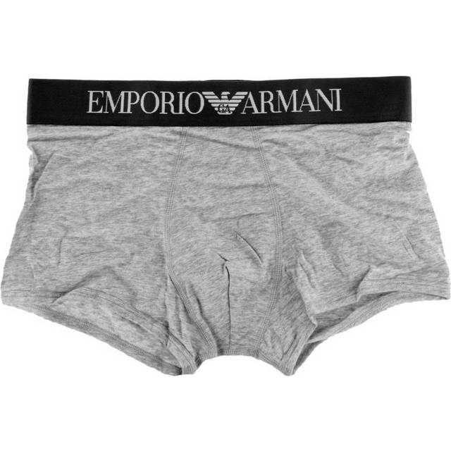 Emporio Armani Stretch Cotton Boxer - Grey