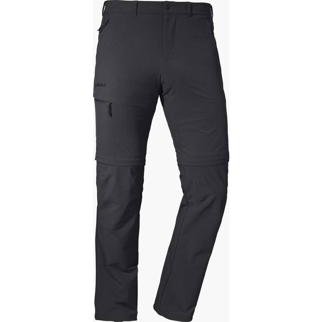 Schöffel Pants Koper1 Zip Off Trekkingbyxa Herr Storlek 27 - Short Färg svart