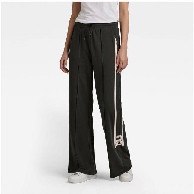 G-STAR RAW Raw Flared joggingbyxor, byxor för kvinnor, byxor, Grå (Raven D19797-a970-976), L