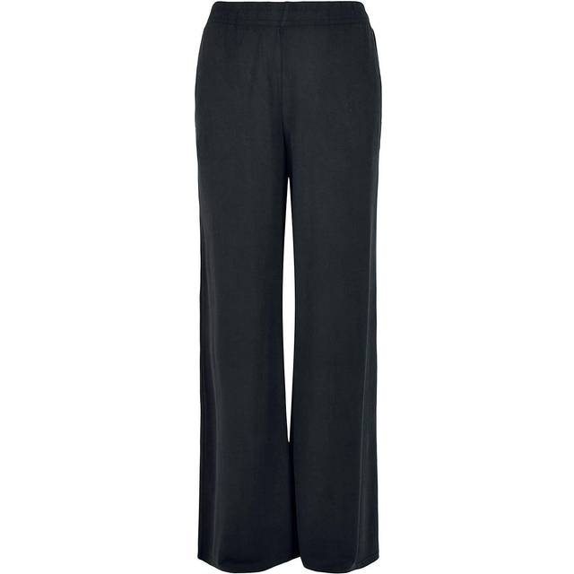 Women's wide-leg Trousers Urban Classics Modal - Noir