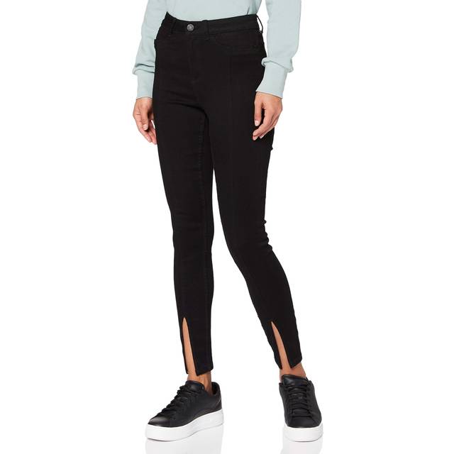 NOISY MAY Nmcallie Hw Skinny Jean Vi069Dg Fwd Noos |Grå |25 x 30