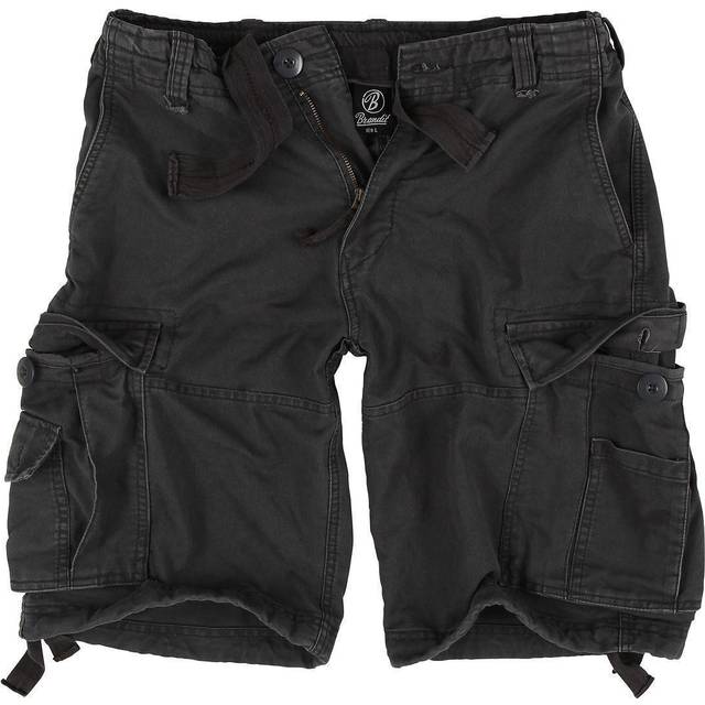 Brandit Vintage bas-shorts för män, svart, 3XL