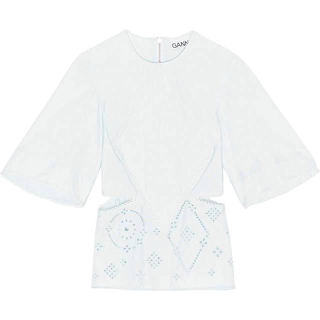 GANNI Broderie Anglaise Blouse