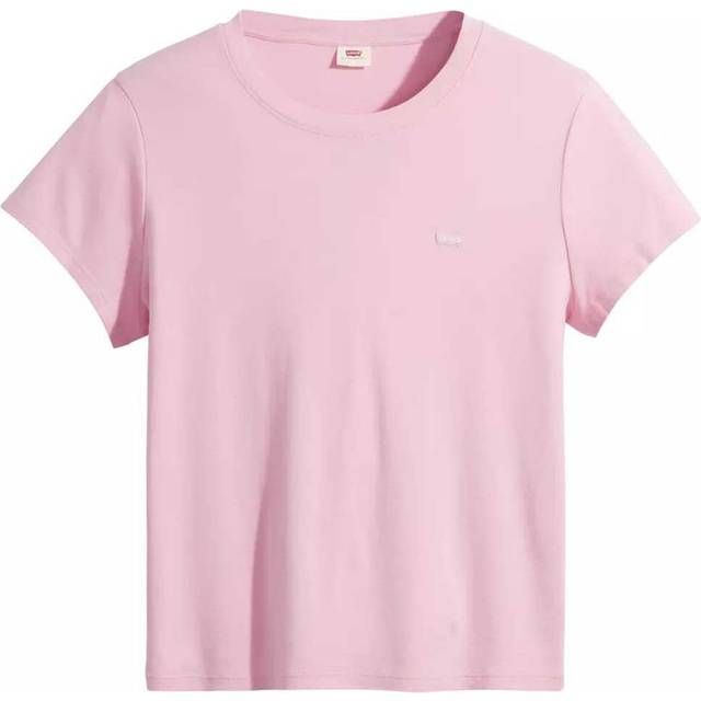 Levi's T-shirt för kvinnor, Pl Ss baby te, prism rosa, L