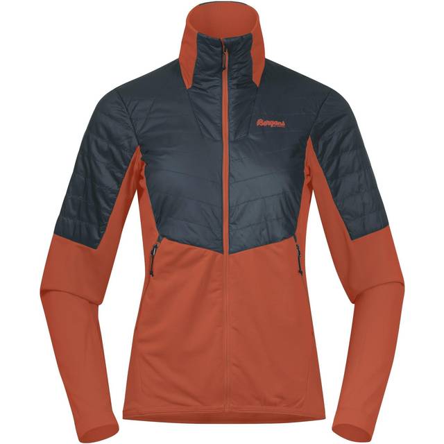 Bergans Women's Senja Midlayer Jacket Black/Solid Charcoal, XS
