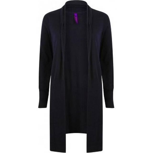 Henbury Dam/Dam Long Line Open Cardigan XL grå