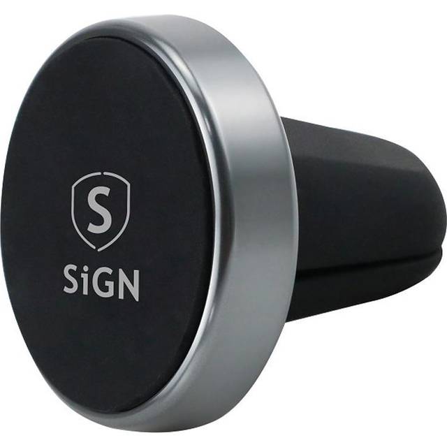 SiGN Magnetisk Mobilhållare Bil Universal - Silver