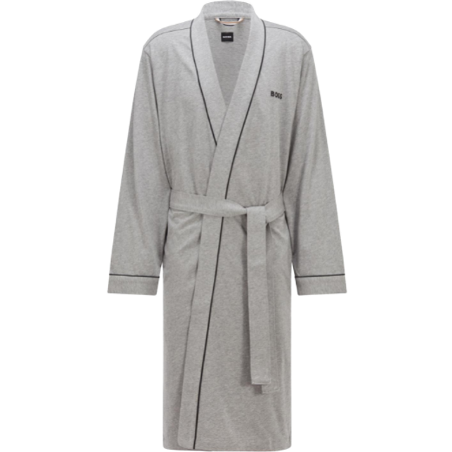 BOSS kimono i grå til herre