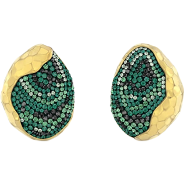 Swarovski women earrings ear clips crystals the elements 5568265
