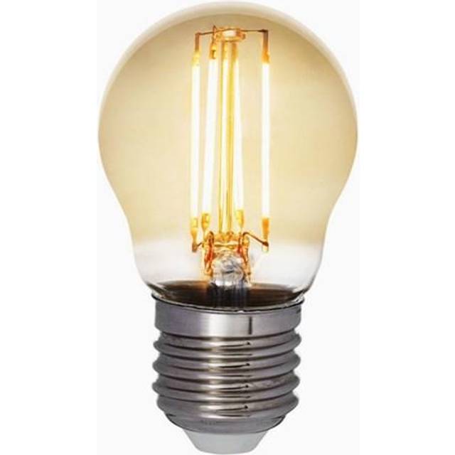 Airam Led Filament Amber P45 4,5w E27 360lm Dimbar - Ljuskällor Glas Klar - 4711587