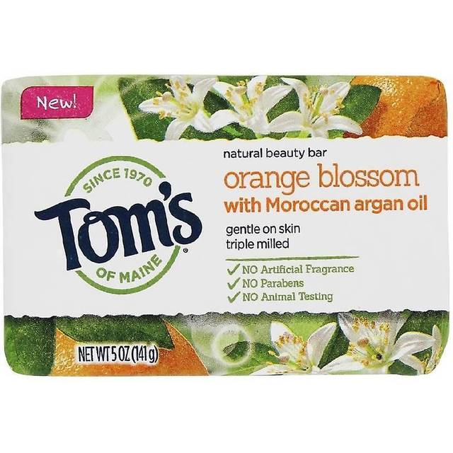Tom&#39;s of Maine Natural Beauty Bar Soap Orange Blossom 5 oz